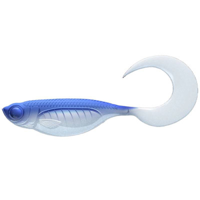 LIBRA LURES Embrion Twist Tail 5" – Blue Whitefish 003 4ks/bal (NO SCENT)