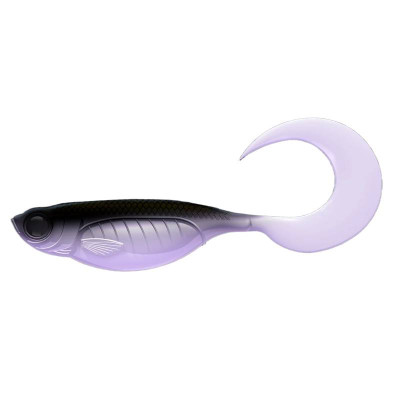 LIBRA LURES Embrion Twist Tail 5" – Violet Shine 120 – 4ks/bal (NO SCENT)