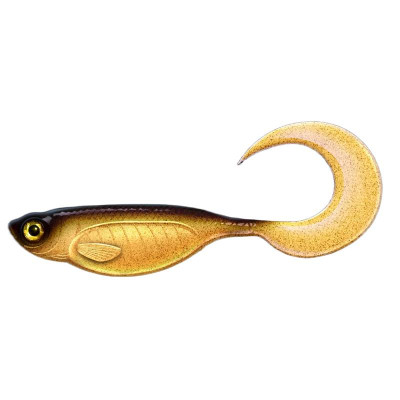 LIBRA LURES Embrion Twist Tail 7″ 180mm 38,5g (NO SCENT) 009 Gold 1ks/bal