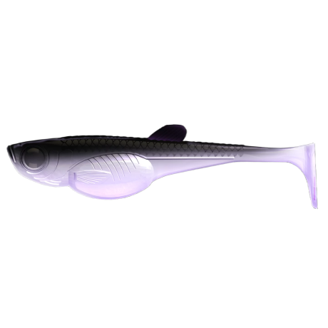 LIBRA LURES Embrion Shad 6″ 150mm 26,5g - 120 - Violet Shine (NO SCENT) – 2ks/bal