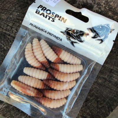 Prospin Baits Plujka 1,5" 38mm 12 pcs barva DUO 12 Coffee Milk/Brown příchuť sýr