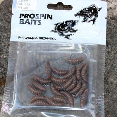 Prospin Baits Plujka 1" 25mm 20 pcs barva 003 Chocolate příchuť sýr