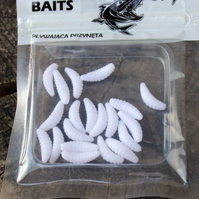 Prospin Baits Plujka 1" 25mm 20 pcs barva 23 White příchuť sýr