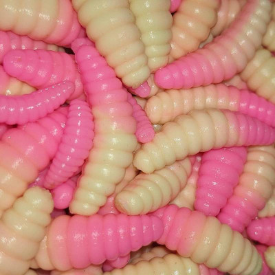 Prospin Baits Plujka 1,5" 38mm 12 pcs barva DUO 08 Cheese/Baby Pink příchuť sýr