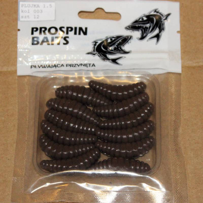 Prospin Baits Plujka 1,5" 38mm 12 pcs barva 03 Chocolate příchuť sýr