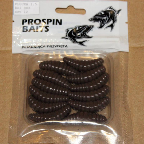 Prospin Baits Plujka 1,5" 38mm 12 pcs barva 03 Chocolate příchuť sýr