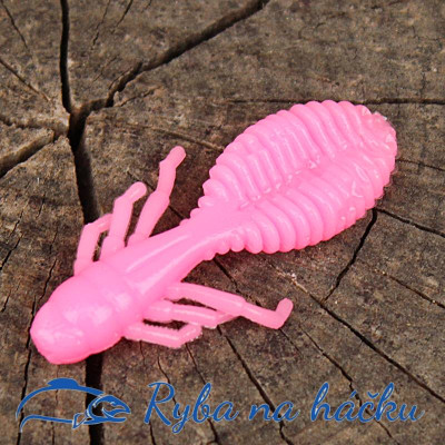 Harmony Baits Chrobák 55mm 8 pcs barva 007 Baby Pink příchuť sýr