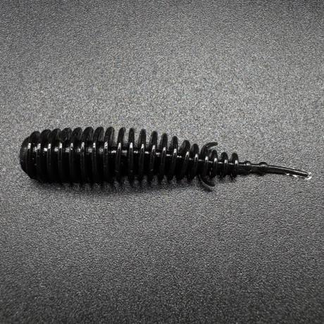 Harmony Baits T-Fat 65mm barva 027 Black 7 pcs příchuť sýr