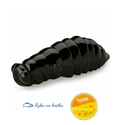 Fishup Maya Cheese Trout Series 1.6 inch - 40mm 101 Black 7 pcs