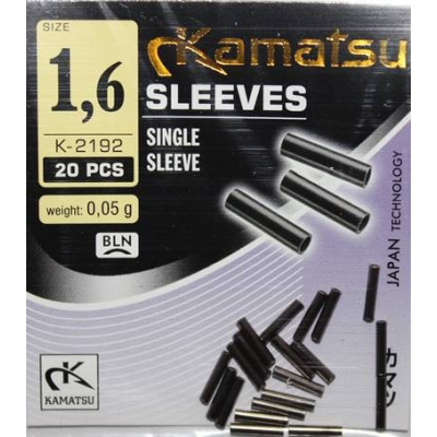 Zamačkávací trubičky Kamatsu 1,6mm 20s