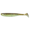 Gumová nástraha na candáty Keitech Easy Shiner 102mm Green Pumpkin Chartreuse