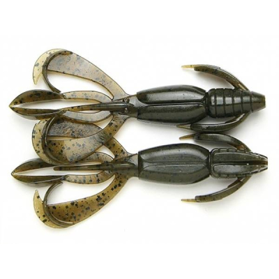 Keitech Crazy Flapper 71mm - 101 Green Pumpkin PP