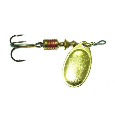 Třpytka Mepps Aglia zlatá vel. 3