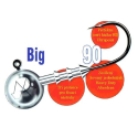 Jigová hlavička Mustad Big Game bj10g