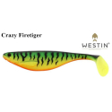 Ripper Westin Shad Teez 12 cm Crazy Firetiger