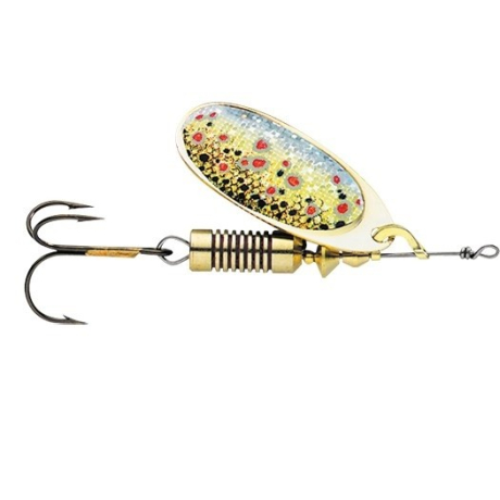 Rotační třpytka DAM Effzett nature vel.  2 barva  pstruh