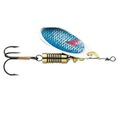 Rotační třpytka DAM Effzett nature vel.  1 barva duhák