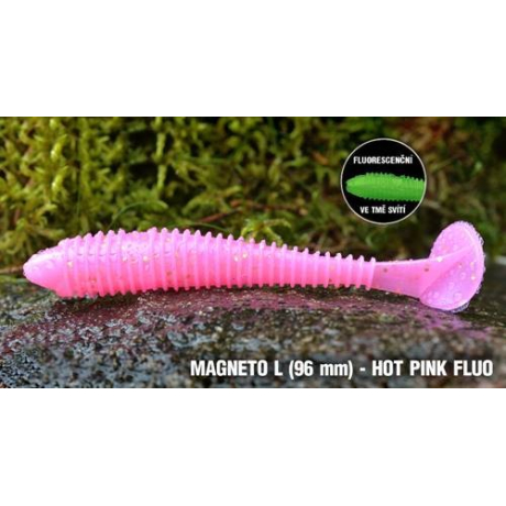 Ripper Red Bass Magneto 96mm Hot Pink Fluo