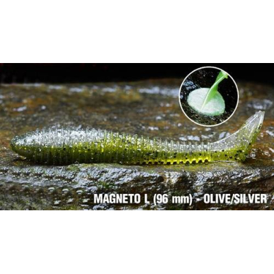 Ripper Red Bass Magneto 96mm Olive / Silver