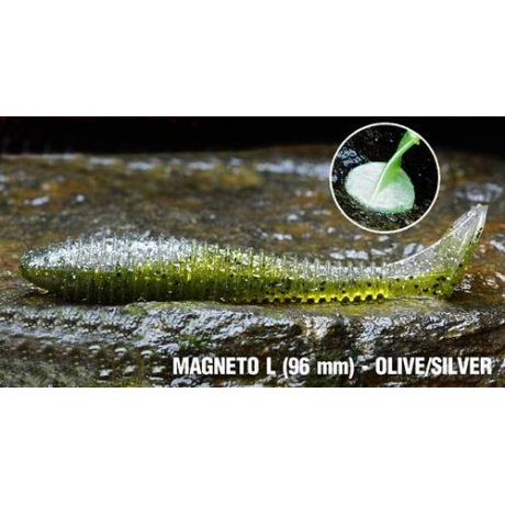 Ripper Red Bass Magneto 96mm Olive / Silver