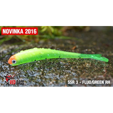 Smáček REDBASS 7,8cm SSR 3 - FLUO/GREEN RH