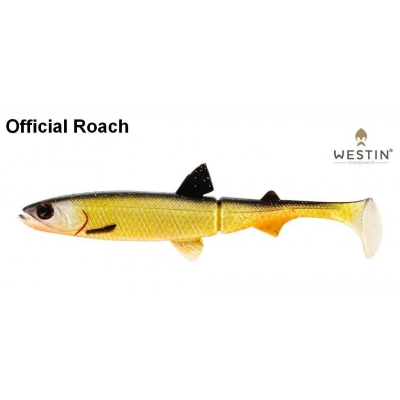 Gumová nástraha na candáta Westin HypoTeez 3,5"/9cm Official Roach