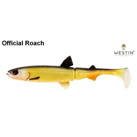 Gumová nástraha na candáta Westin HypoTeez 3,5"/9cm Official Roach
