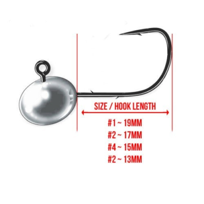 Jigová hlavička Mustad Micro 2,5g