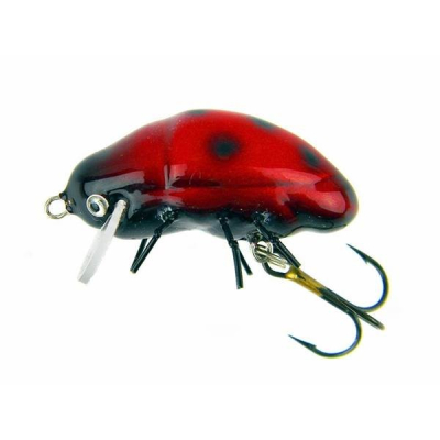 Wobler Microbai Beruška 24mm - Red