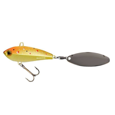 Manyfik Tail Spinner IWO OL 14g 45mm Natural