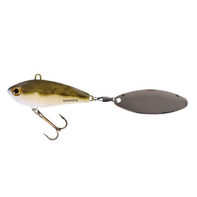 Manyfik Tail Spinner IWO OL 14g 45mm Olive