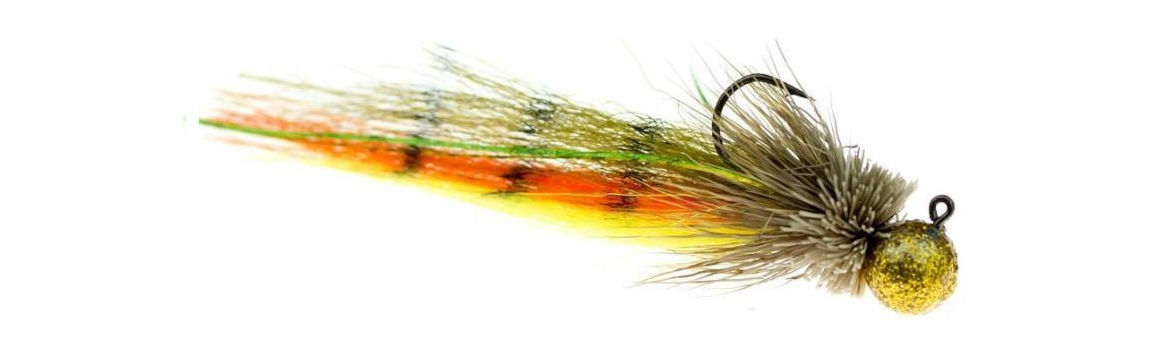 Péřové nástrahy na pstruhy