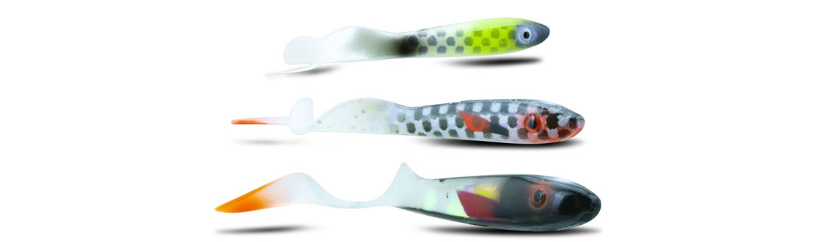 Twister Svartzonker McRubber Tail 11