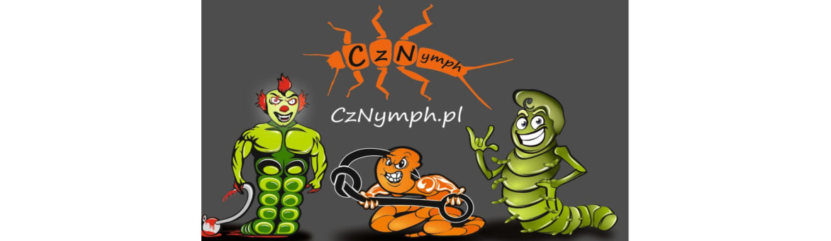 CZNymph - gumové nástrahy na pstruhy z Polska