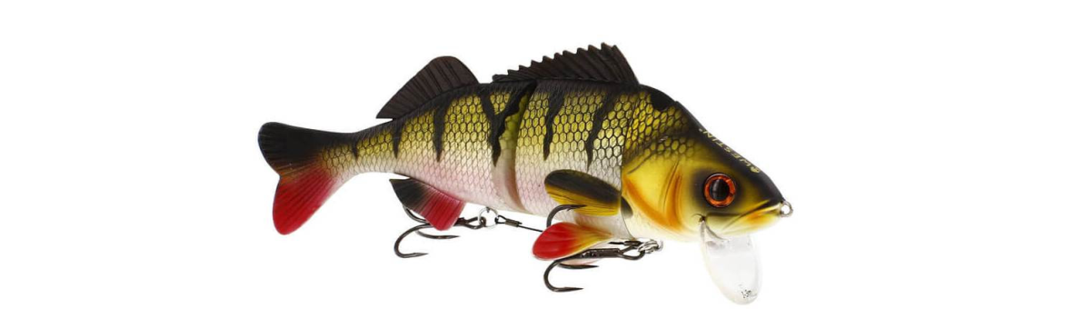 Gumové nástrahy osazené háčky