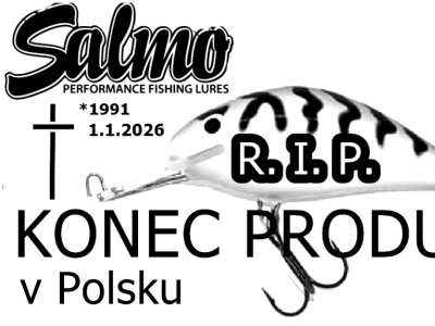 Konec výroby woblerů Salmo v Polsku