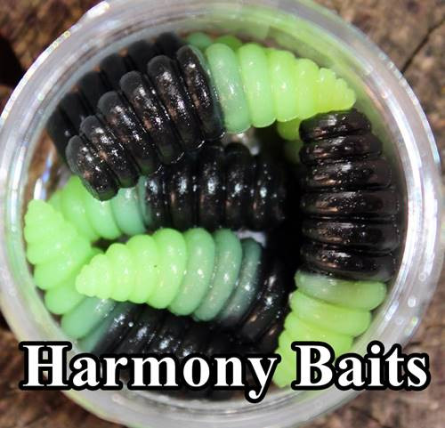 Gumové nástrahy na pstruhy Harmony Baits