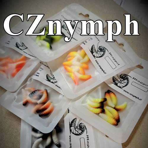 polské gumové nástrahy na pstruhy